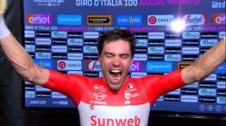 Dumoulin schrijft historie met eindzege in Giro